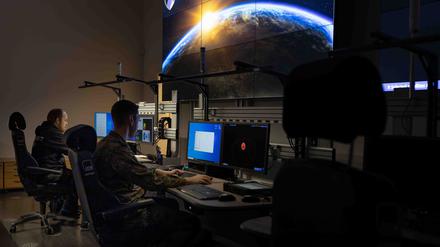 Die neue Operationszentrale des Weltraumkommandos ist erst im November in Betrieb genommen worden.