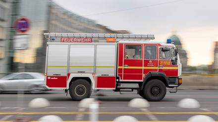 Fahrzeug der Berliner Feuerwehr. 