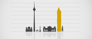 Das neue Hochhaus des Europa-Centers wäre nach dem Fernsehtum das höchste Gebäude der Hauptstadt.
