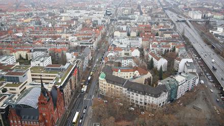 Links und rechts der Steglitzer Schloßstraße sollen drei Milieuschutzgebiete entstehen. Zumindest empfehlen das die Gutachter.