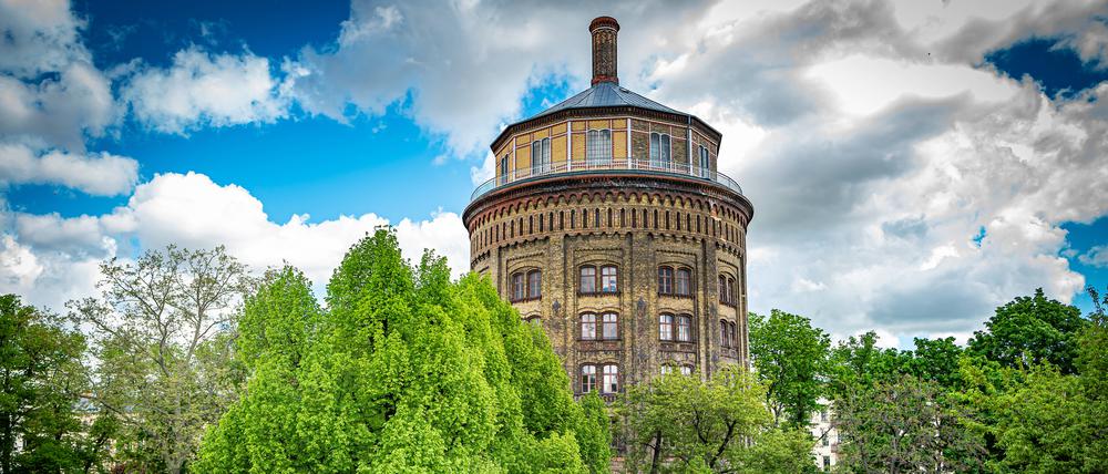Der Wasserturm in Berlin-Prenzlauer Berg.