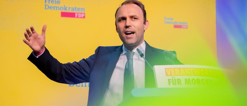 FDP-Spitzenkandidat Sebastian Czaja will seine Partei nach der Abgeordnetenhauswahl in die Regierung führen.
