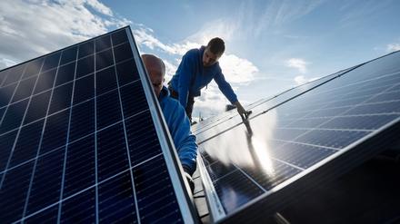 Will Berlin klimaneutral werden, müssen mehr Solar-Anlagen auf die Dächer.