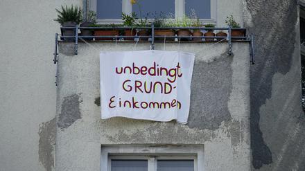Transparent in Berlin-Kreuzberg. 