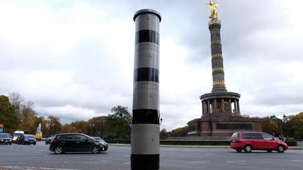Im bundesweiten Vergleich lösen Blitzer in Berlin nur selten aus.