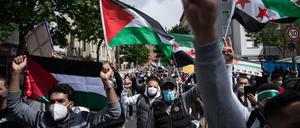 Am vergangenen Wochenende fanden wegen der aktuellen Lage im Nahen Osten in Berlin pro-palästinensischen Proteste statt.