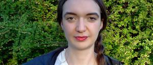 Elisabeth Giesemann, 26-jährige Studentin aus Friedrichshain, lädt zum "Wikipedia-Edit-a-Thon" nach Kreuzberg.