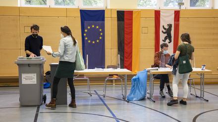 Berliner Wahllokal
