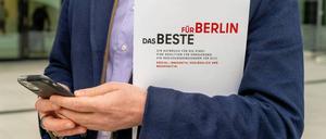 03.04.2023,Berlin,Deutschland,Vorstellung Koalitionsvertrag - Das Beste für Berlin - CDU / SPD. *** 03 04 2023,Berlin,Germany,Presentation coalition agreement The best for Berlin CDU SPD