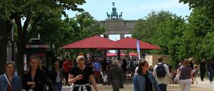 Der Blick aufs Brandenburger Tor ist wieder frei.