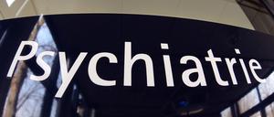 Psychiatrien sind in Berlin voll ausgelastet.