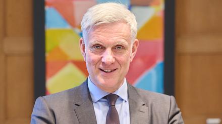 Stephan Schwarz, 56, ist seit dem 21. Dezember 2021 Wirtschaftssenator von Berlin. 