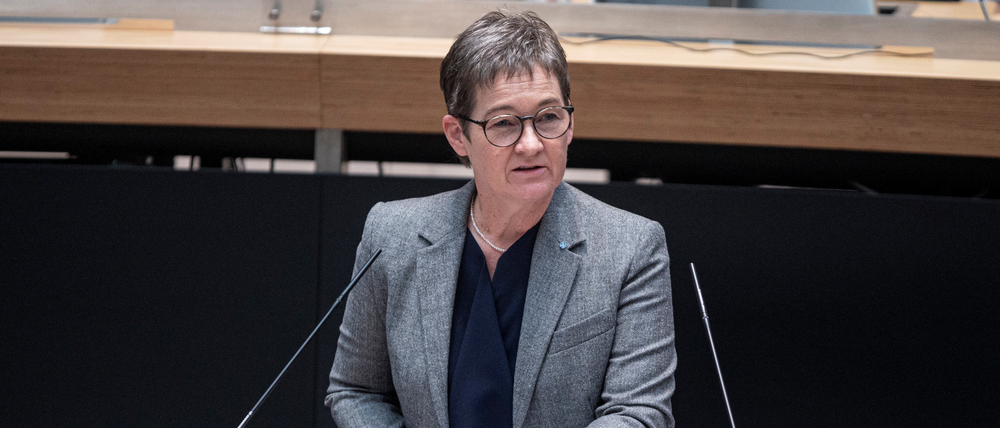 Ulrike Gote (Bündnis 90/Die Grünen), Berliner Senatorin für Gesundheit und Wissenschaft.