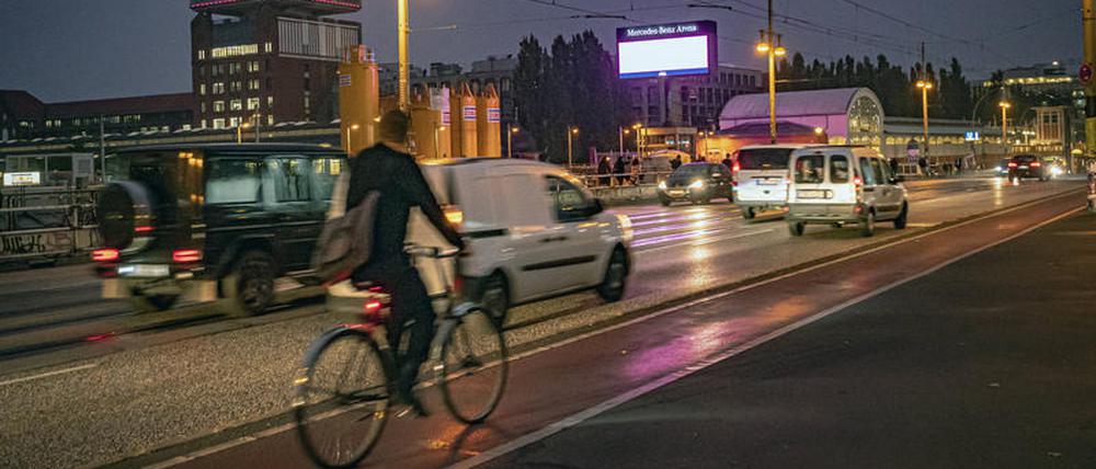 Der Rad- und Autoverkehr in Berlin wird an automatischen Zählstellen erfasst.