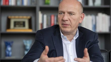 Kai Wegner, CDU-Fraktionsvorsitzender im Abgeordnetenhaus Berlin, will Berlin zur digitalen Leitmetropole machen.