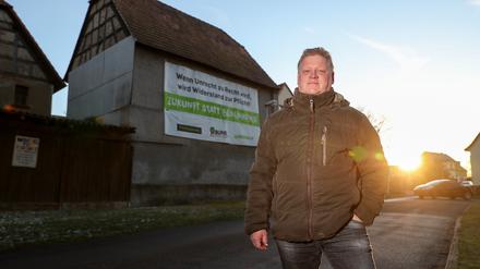Jens Hausner kämpft schon lange für sein Dorf Pödelwitz.