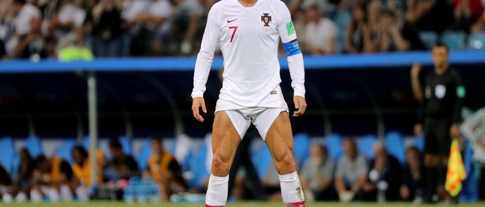 Was will Cristiano Ronaldo der Welt mit dieser Pose wohl sagen?
