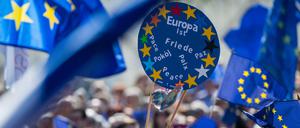 Noch immer für die EU? Bei den Parlamentswahlen im Mai könnten Europa-Kritiker dramatisch an Einfluss gewinnen.