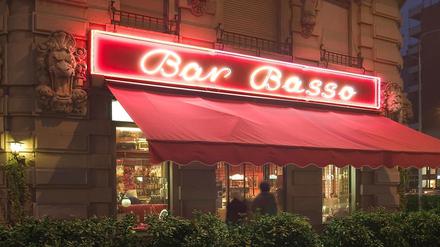 Die Bar Basso in Mailand.