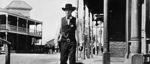 Gary Cooper als Marshal Kane im Western „Zwölf Uhr mittags“.