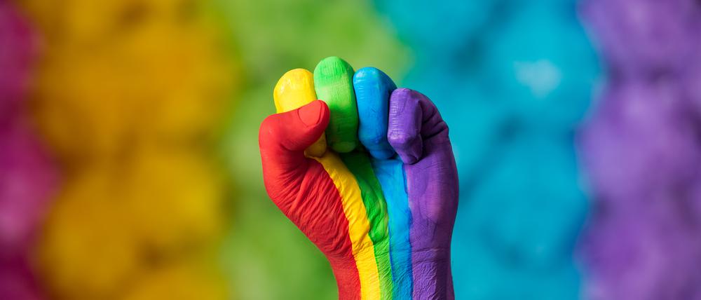 Gemeinsam stark. Queere Menschen werden wegen ihrer sexuellen Orientierung häufiger angegriffen.
In Kursen lernen sie, wie sie für sich und andere einstehen können.
