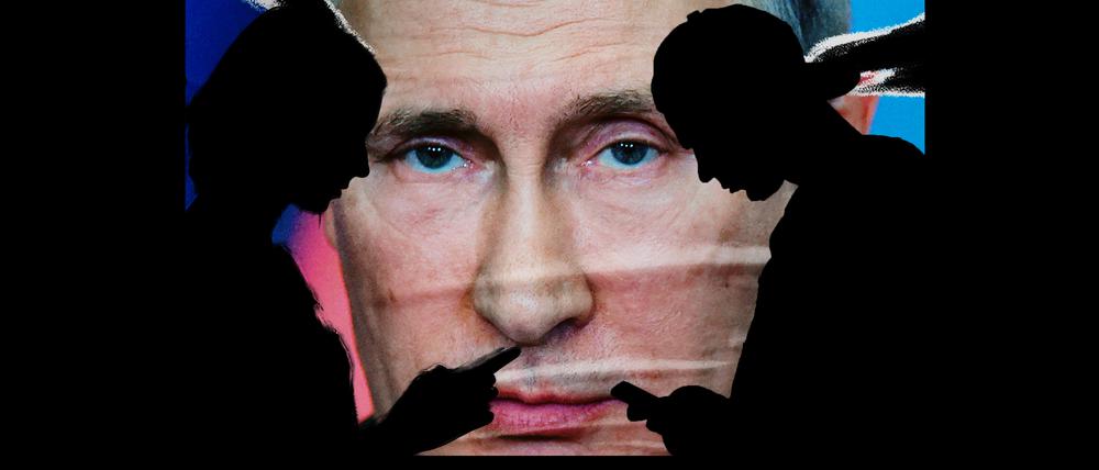 Wladimir Putin ist beliebt bei Querdenkern.