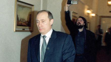 Wladimir Putin im Blick von Vitaly Manskys Kamera.