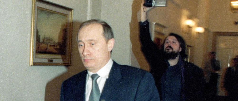 Wladimir Putin im Blick von Vitaly Manskys Kamera.