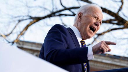 US-Präsident Joe Biden wirbt am Dienstag in Atlanta für Wahlrechtsreformen.