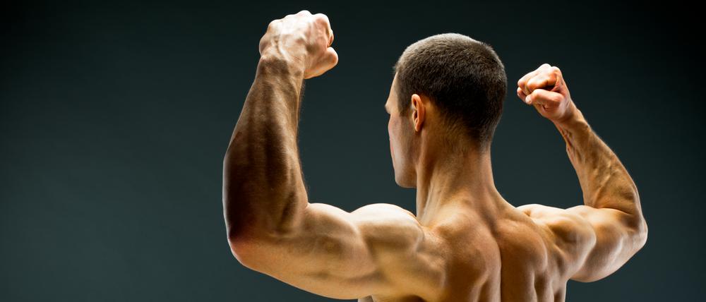 Ein muskulöser Körper gilt als männlich und gesund.