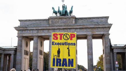 Auch in Berlin gibt es immer wieder Proteste gegen das Regime im Iran (Archivbild).