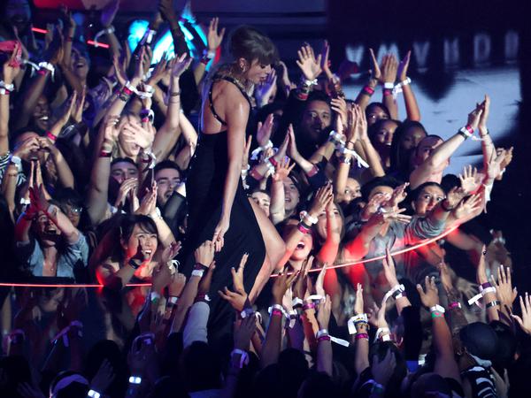 Hat Millionen Fans weltweit: Taylor Swift bei den MTV Video Music Awards 2023.