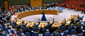 Der Weltsicherheitsrat votierte in der Nacht von Mittwoch auf Donnerstag für „humanitäre Pausen“ im Gazakrieg.