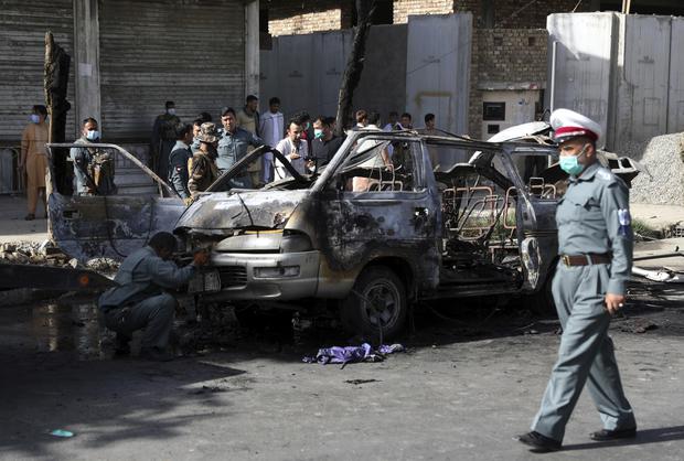 Alltag in Kabul: Bei zwei Anschlägen in der afghanischen Hauptstadt Kabul sind mindestens sieben Zivilisten ums Leben gekommen.