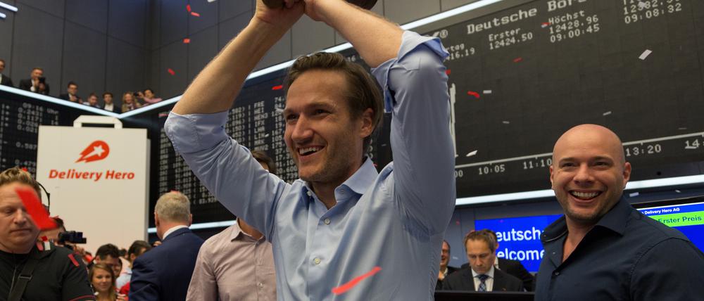 Große Glocke: 2017 brachte Niklas Östberg Delivery Hero an die Börse.