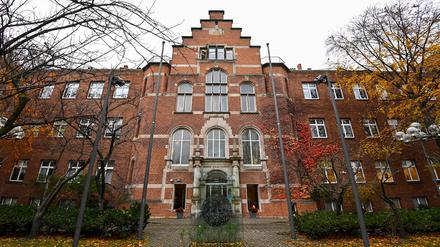 Der Haupteingang des Robert-Koch-Instituts.