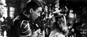 Weihnachts-Hilfe vom Schutzengel: James Stewart als George Bailey (mit Donna Reed) im Klassiker „Ist das Leben nicht schön?“