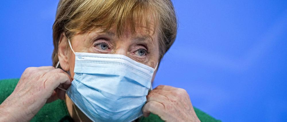 Angela Merkel hat keine weitere Karte auf der Hand