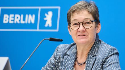 Berlins Gesundheitssenatorin Ulrike Gote (Bündnis 90/Die Grünen).