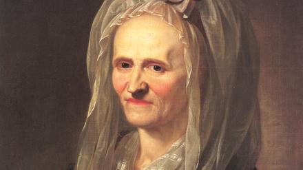 Portrait von Anna Louisa Karsch  aus dem Jahr 1791, gemalt von 
Karl Christian Kehrer.