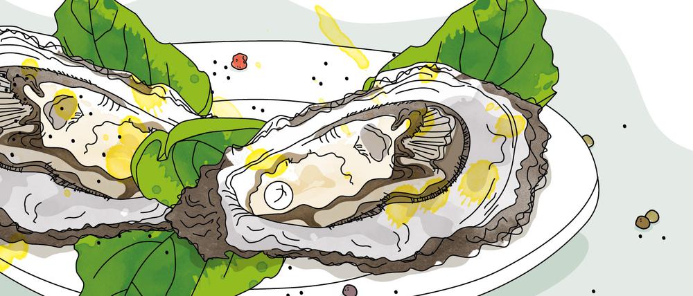 Lieblingsessen von Denis Scheck: Austern.