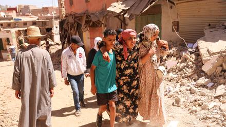 Mehr als 2000 Menschen sind bisher beim Erdbeben in Marokko gestorben.