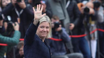 Schwedens scheidende Ministerpräsidentin Magdalena Andersson