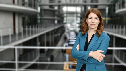 Anna Christmann (Grüne) ist seit 2022 Koordinatorin für die deutsche Luft- und Raumfahrt.