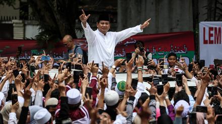 Prabowo Subianto wird künftig die Geschicke der größten Volkswirtschaft Südostasiens lenken.