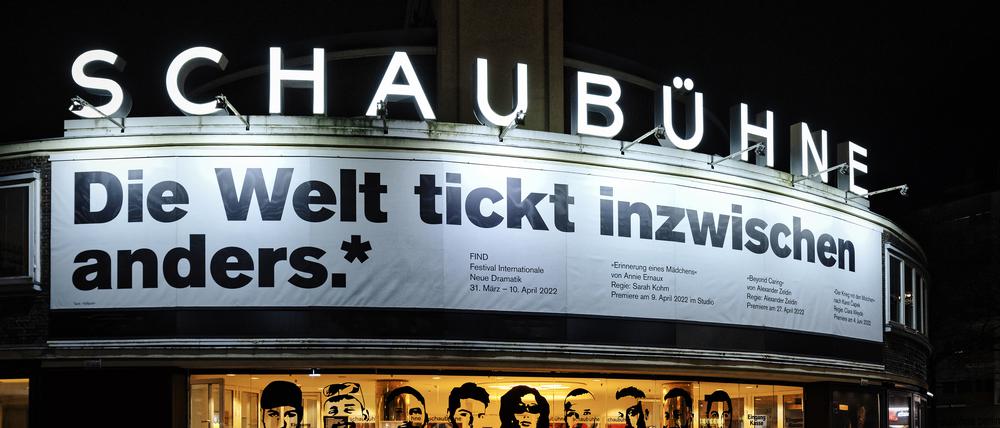 Ansicht der Berliner Schaubühne, die Thomas Ostermeier seit 1999 leitet.