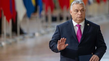 Ungarischer Premier Viktor Orbán: Es könnte ein langer Gipfel werden.