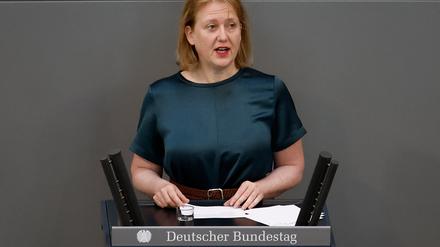 Bundesfamilienministerin Lisa Paus (Bündnis 90/Die Grünen) will das Gute-Kita-Gesetz ersetzen.