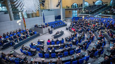 Der Bundestag im Dezember 2022