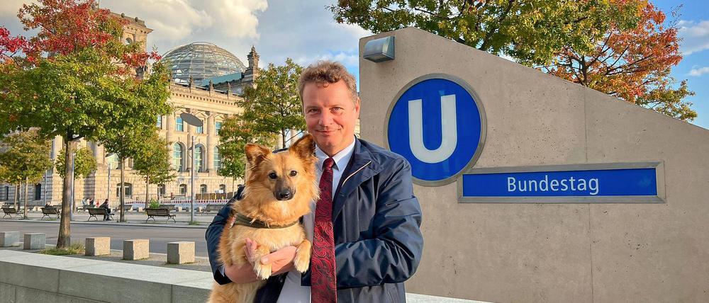 Jens Beeck, FDP-Bundestagsabgeordneter und Gründer des „Parlamentskreis Hund“